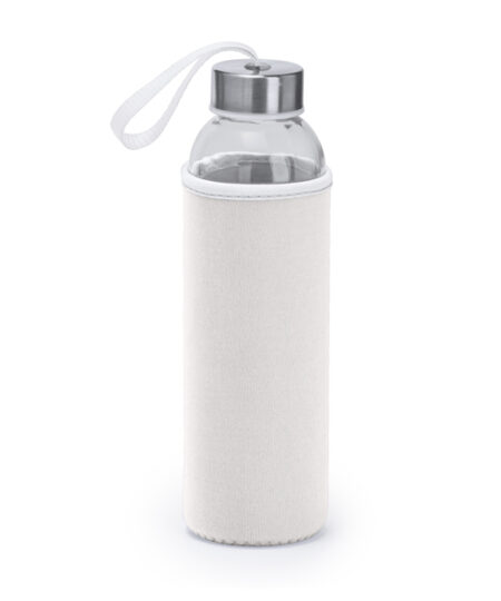 Bottiglia in vetro 500mL e custodia in neoprene per la sublimazione