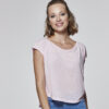 T-SHIRT Donna Cotton Touch "Alonza" Rosa per la Sublimazione