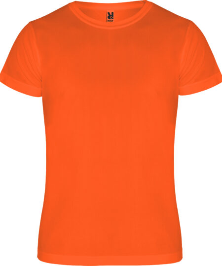 T-Shirt FLUO Arancio per la Sublimazione - immagine 2