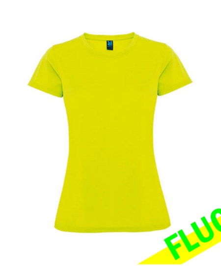 T-SHIRT Tecnica da Donna FLUO per la Sublimazione - immagine 6