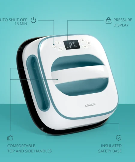 Alternative view of LOKLiK Easy Heat Press - Blu Denim