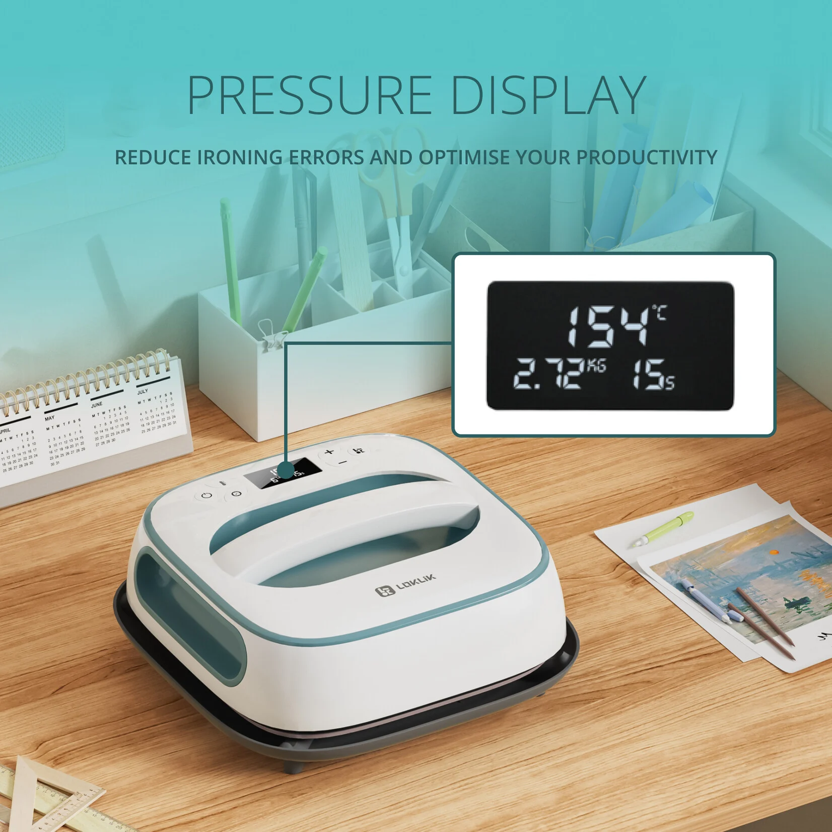 LOKLiK Easy Heat Press - LOKLiK Blu - immagine 4