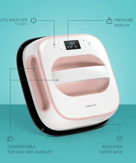 Alternative view of LOKLiK Easy Heat Press - Rosa Romantico