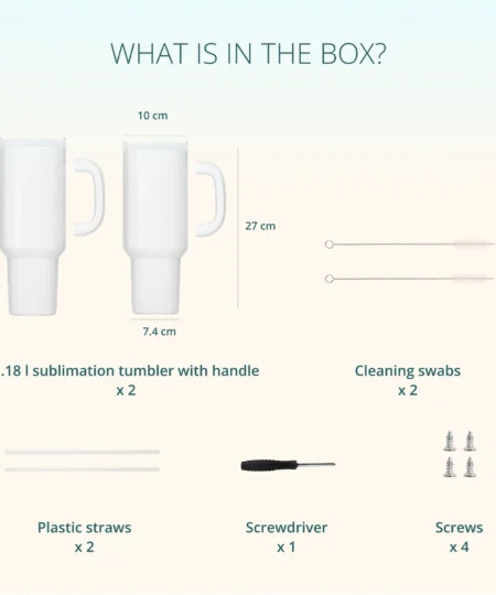 Tumbler per Sublimazione 40 oz