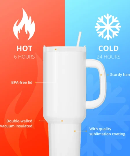 Tumbler per Sublimazione 40 oz