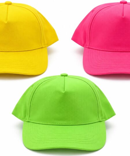 Cappellino Fluo a 5 Pannelli in Cotone (170 g/m²)